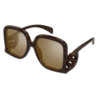 Gucci Frau Asian Smart Fitting HAVANNA SPRITZGUSS GG1326S...