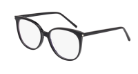 Saint Laurent Frau International SCHWARZ RECYCLED ACETATE...